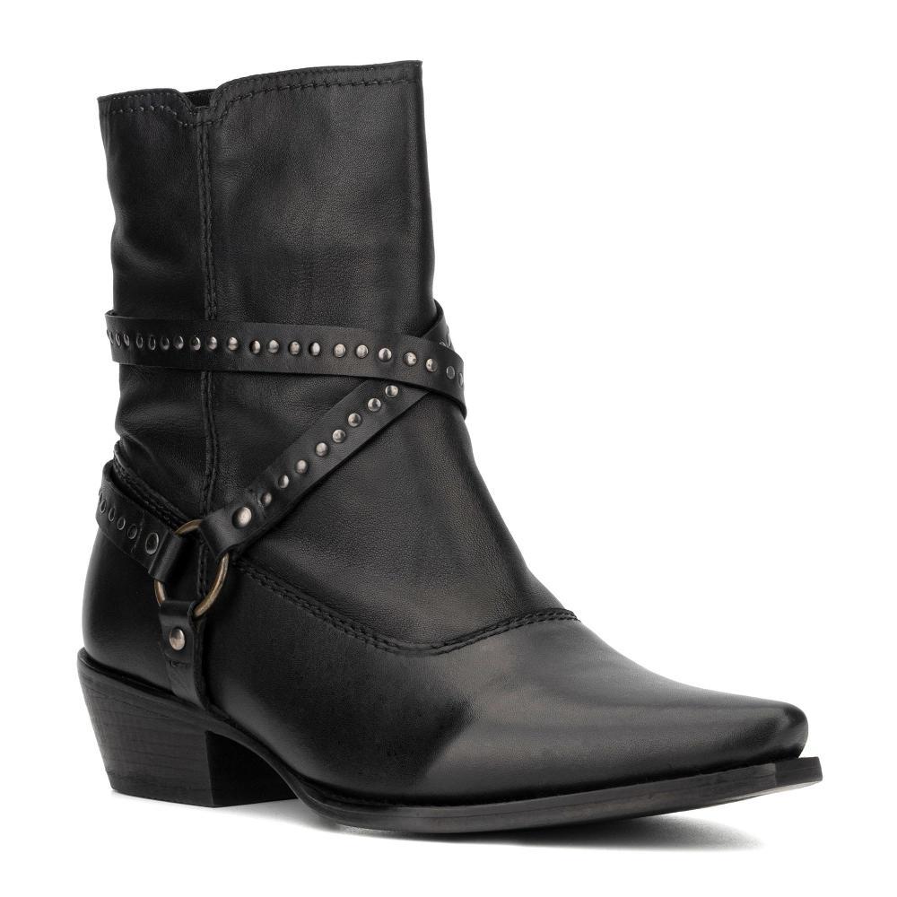 Vintage Foundry Co. Alissa Womens Leather Ankle Boots Product Image