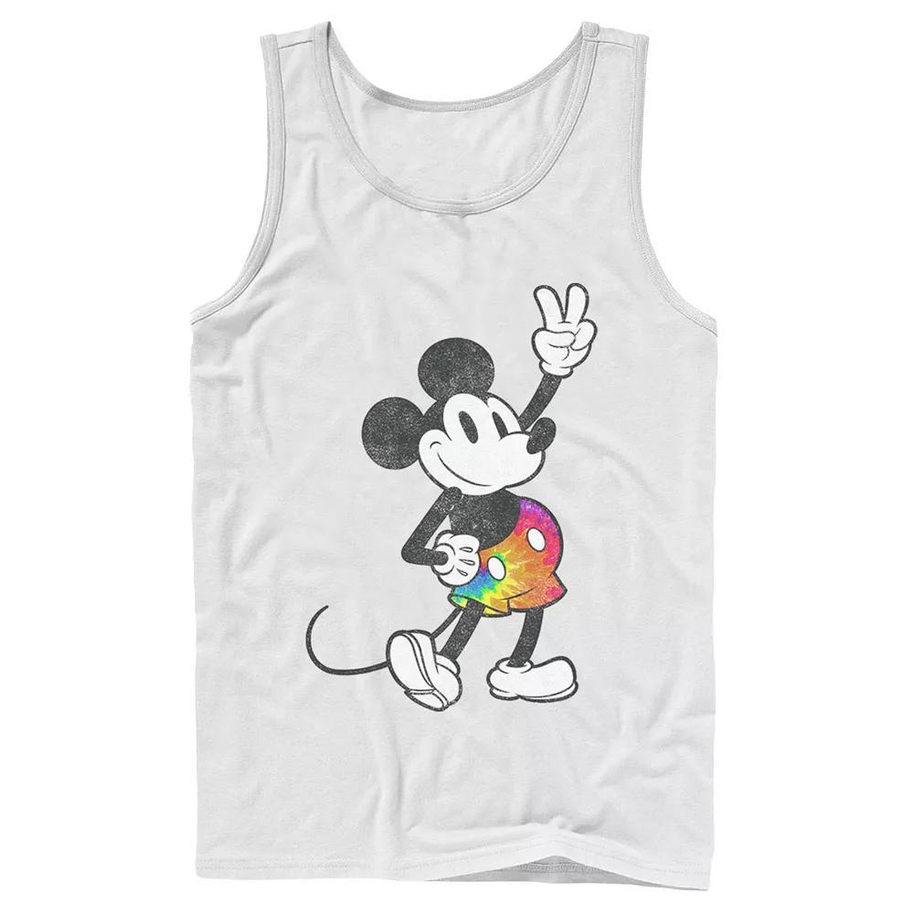 Disney's Mickey Mouse Men's Tie Dye Pants Portrait Tank Top,  Product Image