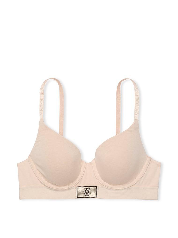 Shine Patch Lightly Lined Full-Coverage Bra Product Image