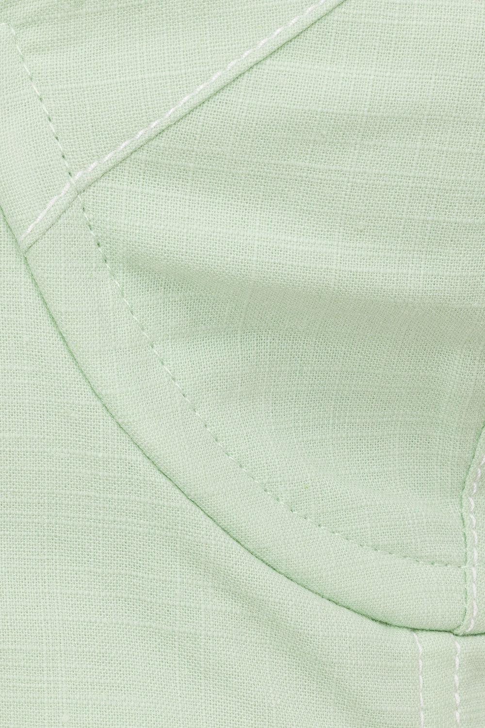 Dien Wrap Skirt - Green Product Image