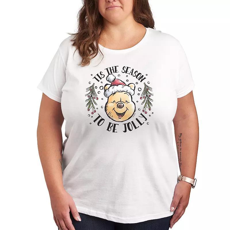Disney's Winnie The Pooh Plus Jolly Graphic Tee, Women's,  Product Image
