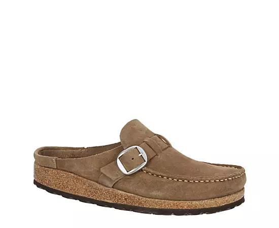 Birkenstock Womens Buckley Suede Buckle Clogs Product Image