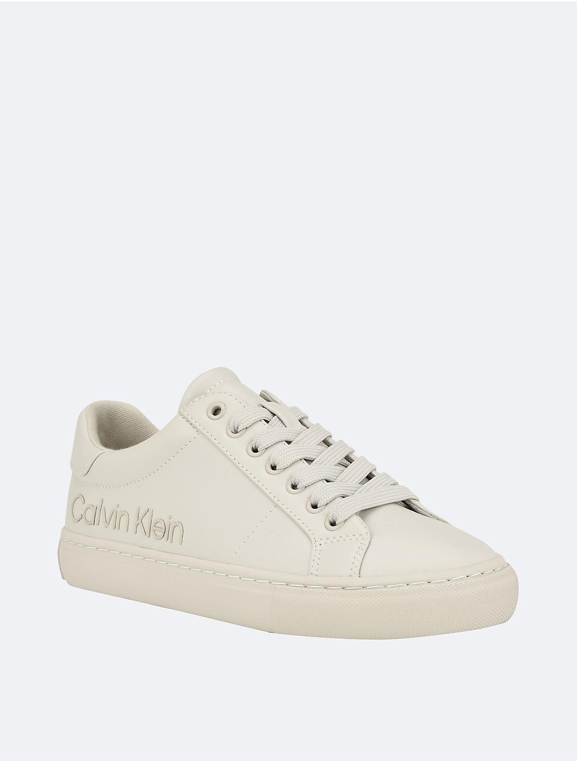 Calvin Klein Womens Womens Camzy Sneaker - Black - 10 Product Image