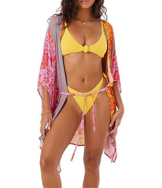 Roxy Tapestry Patchwork Wanderer Kimono Swim Cover-Up Product Image