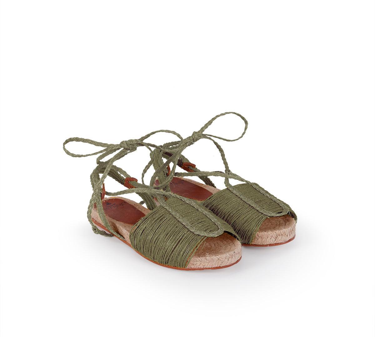 Corsica Espadrille Green Product Image