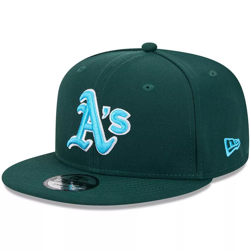 Men's New Era Green Oakland Athletics 2024 Father's Day 9FIFTY Snapback Hat Product Image