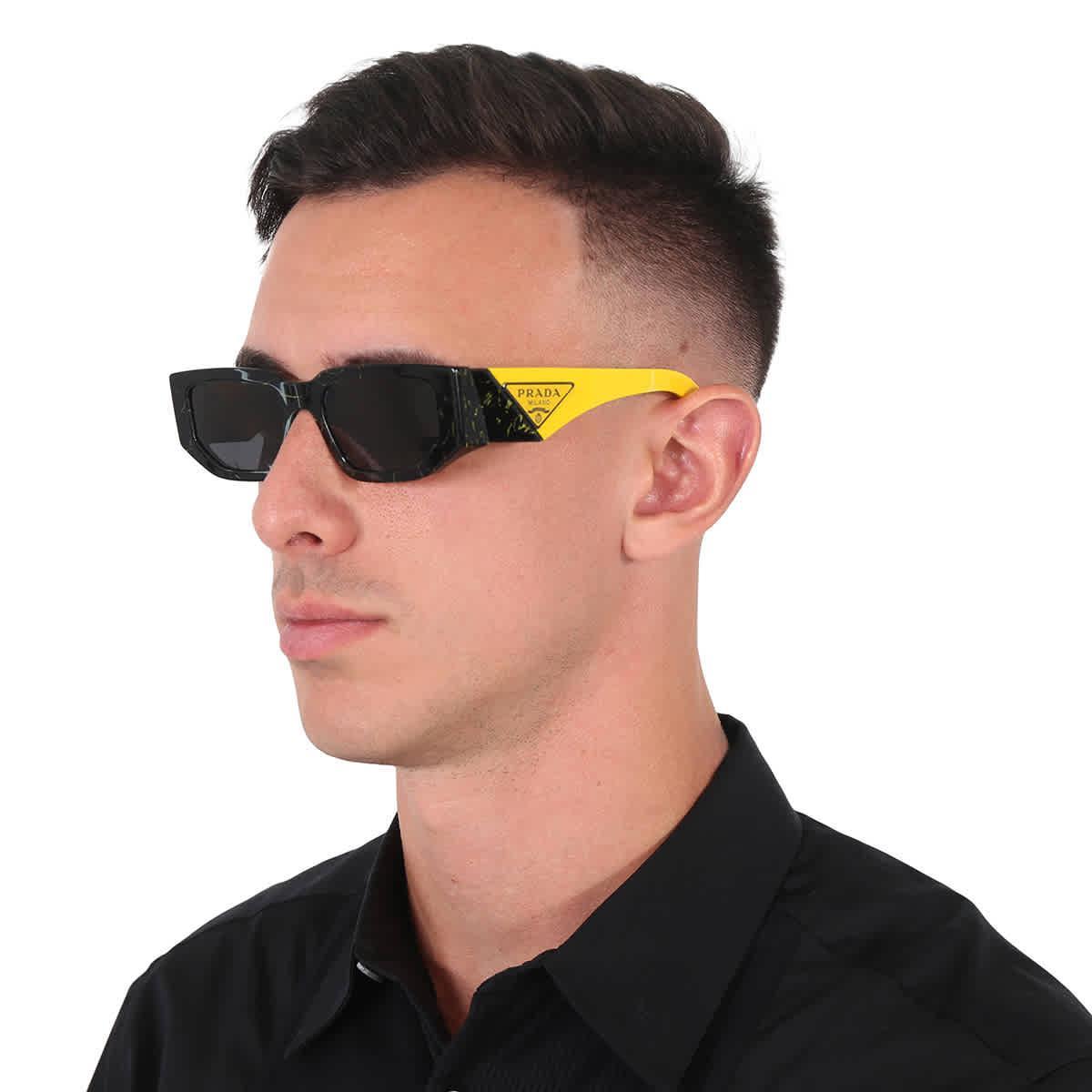 Men's Gradient Rectangle Sunglasses Product Image