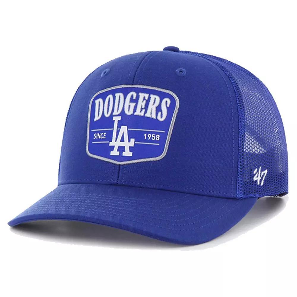 Men's '47 Royal Los Angeles Dodgers Squad Trucker Adjustable Hat, Blue Product Image