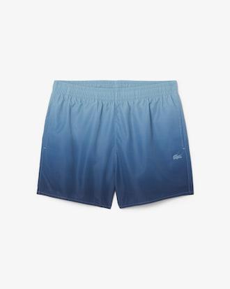 Short Ombré Print Swim Trunks Product Image