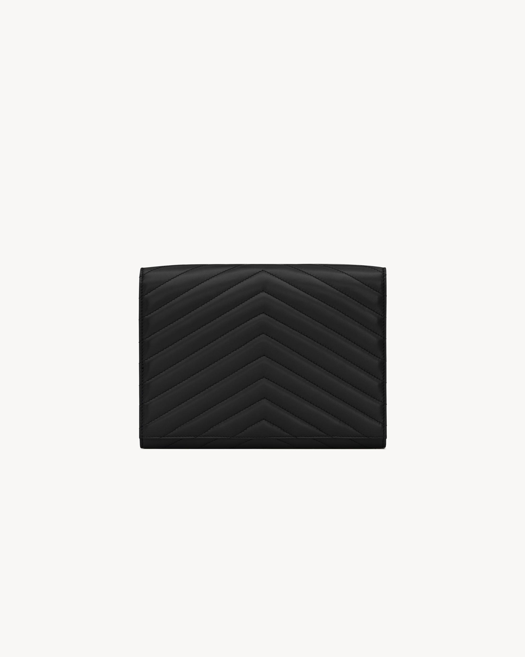 CASSANDRE MATELASSÉ flap pouch in lambskin Product Image