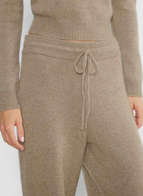 cashmere hi-rise wide pant Product Image