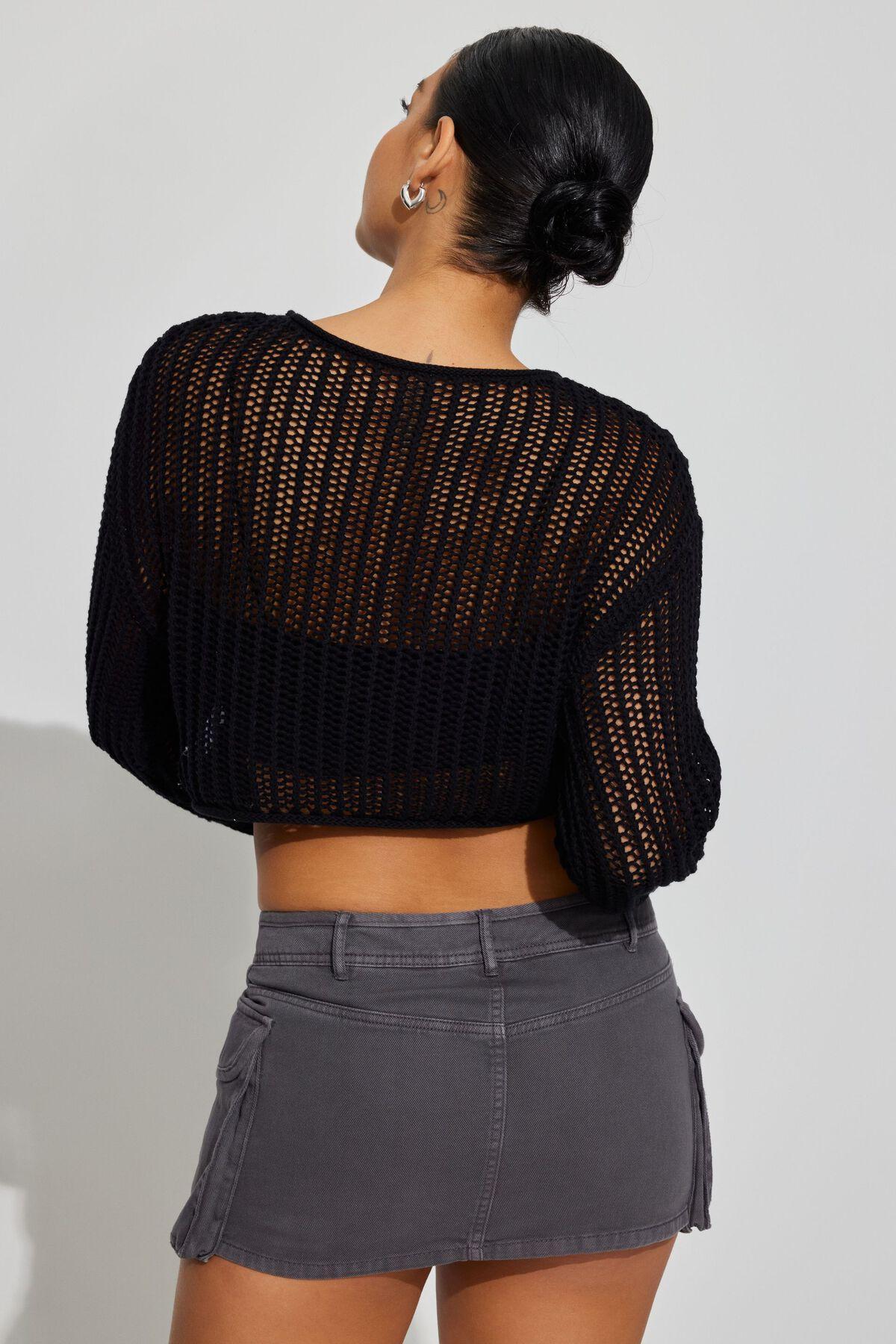 Open Knit Sweater Product Image