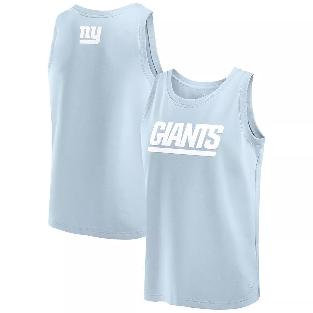 Men's Fanatics Light Blue New York Giants Elements Tank Top, Size: Small Product Image