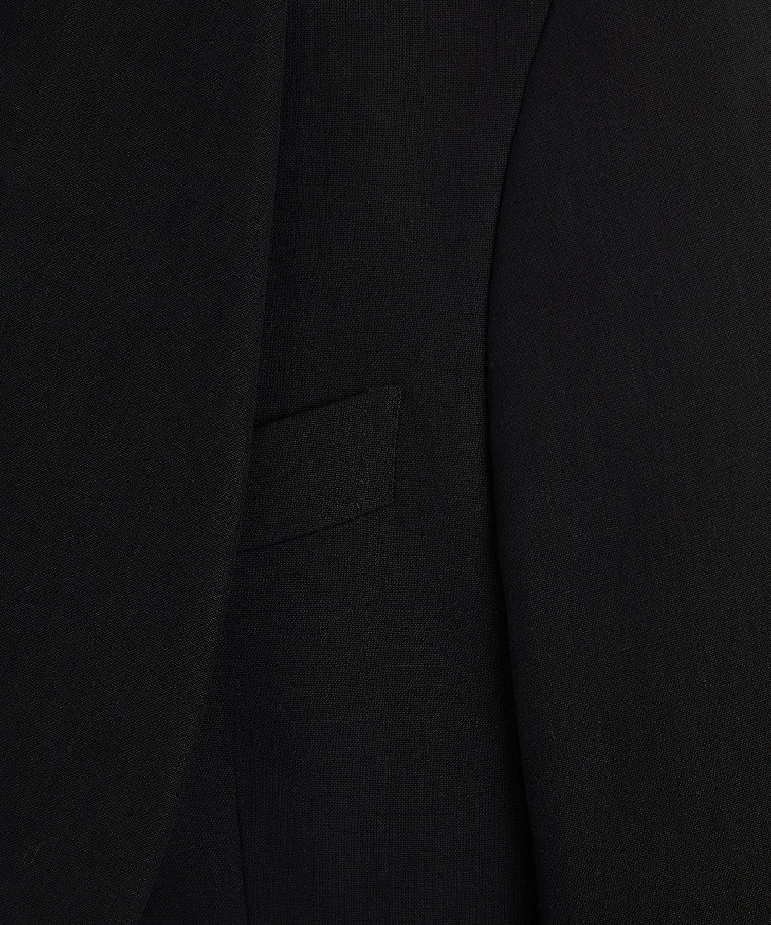 Italian Sueded Linen Shawl Tuxedo Jacket Product Image