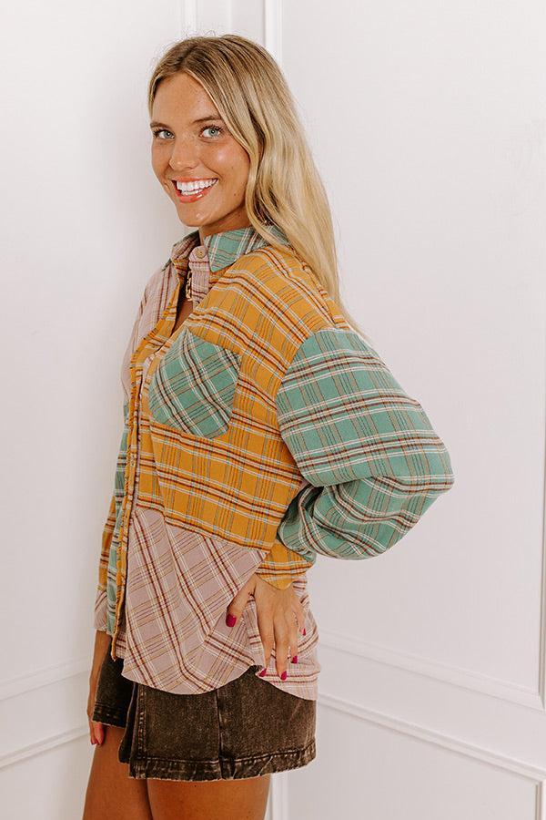 Mountain Overlook Colorblock Flannel Product Image