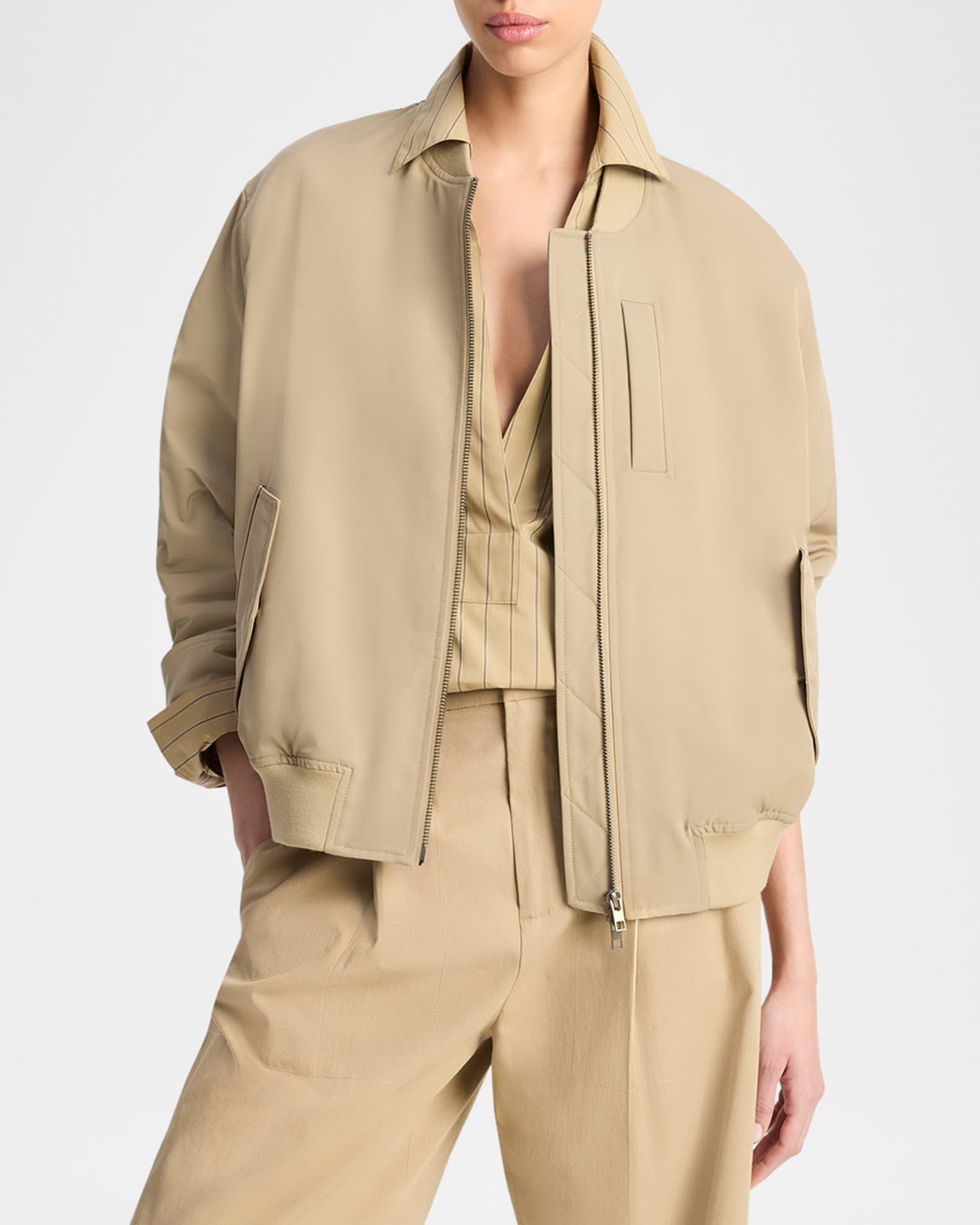 Relaxed Technical Bomber Jacket Product Image