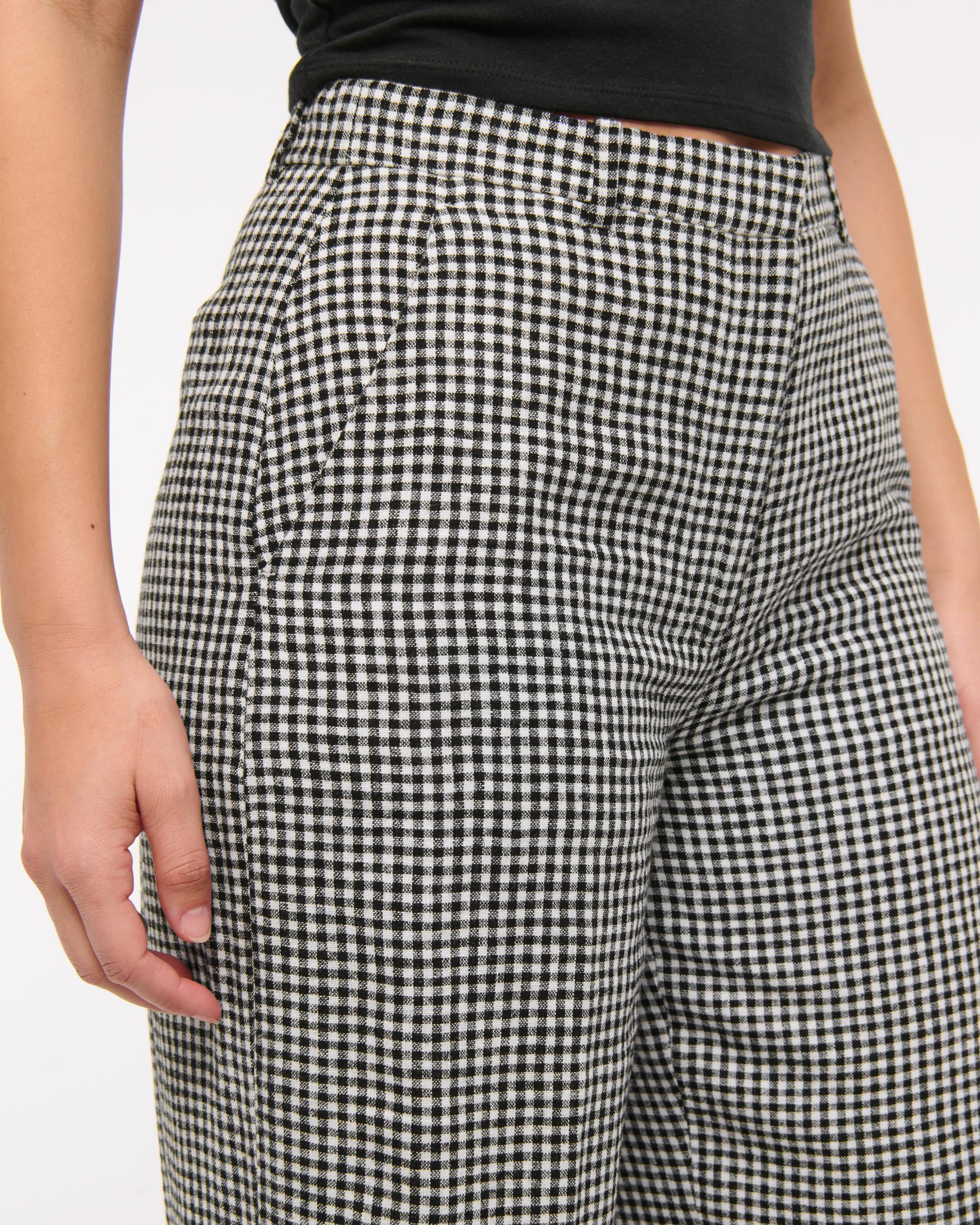 Curve Love Tailored Linen-Blend Wide Leg Pant Product Image