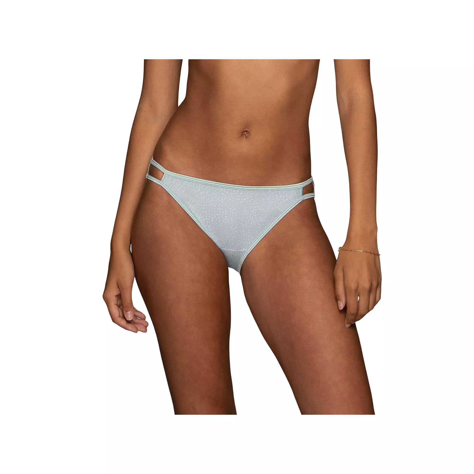 Women's Vanity Fair Lingerie® Illumination String Bikini Panty 18108, Size: 6, Worlds Apart Product Image