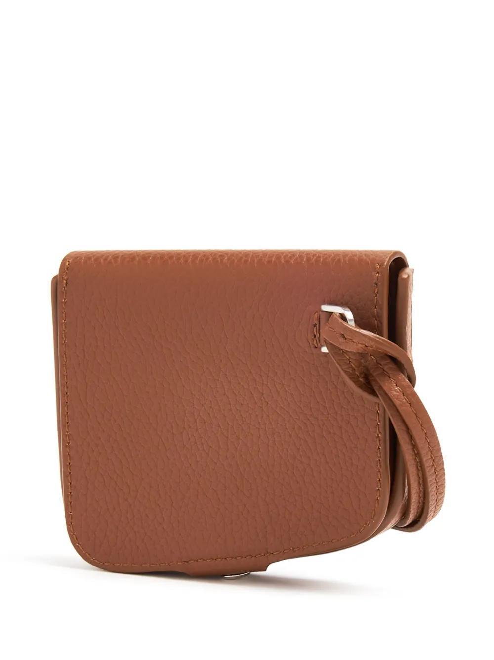 FERRAGAMO Fiamma Wallet In Brown Product Image