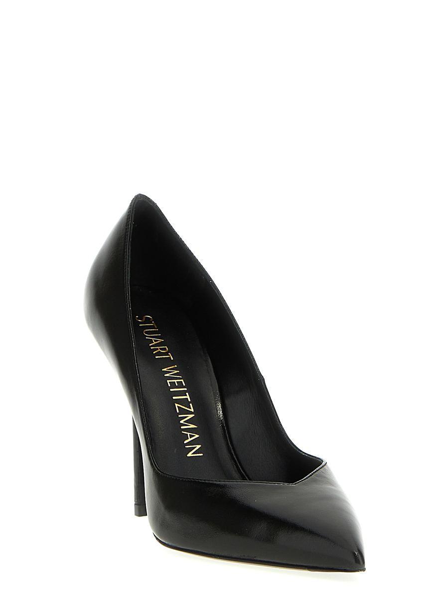 Stuart Patent Leather Stiletto Pumps In Black Product Image