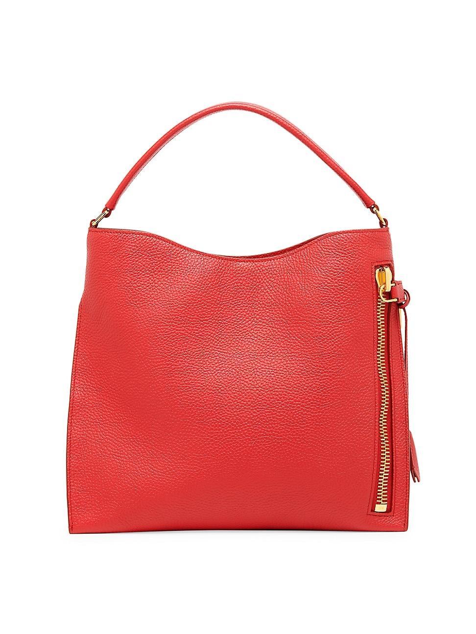 Womens Small Alix Leather Hobo Bag Product Image