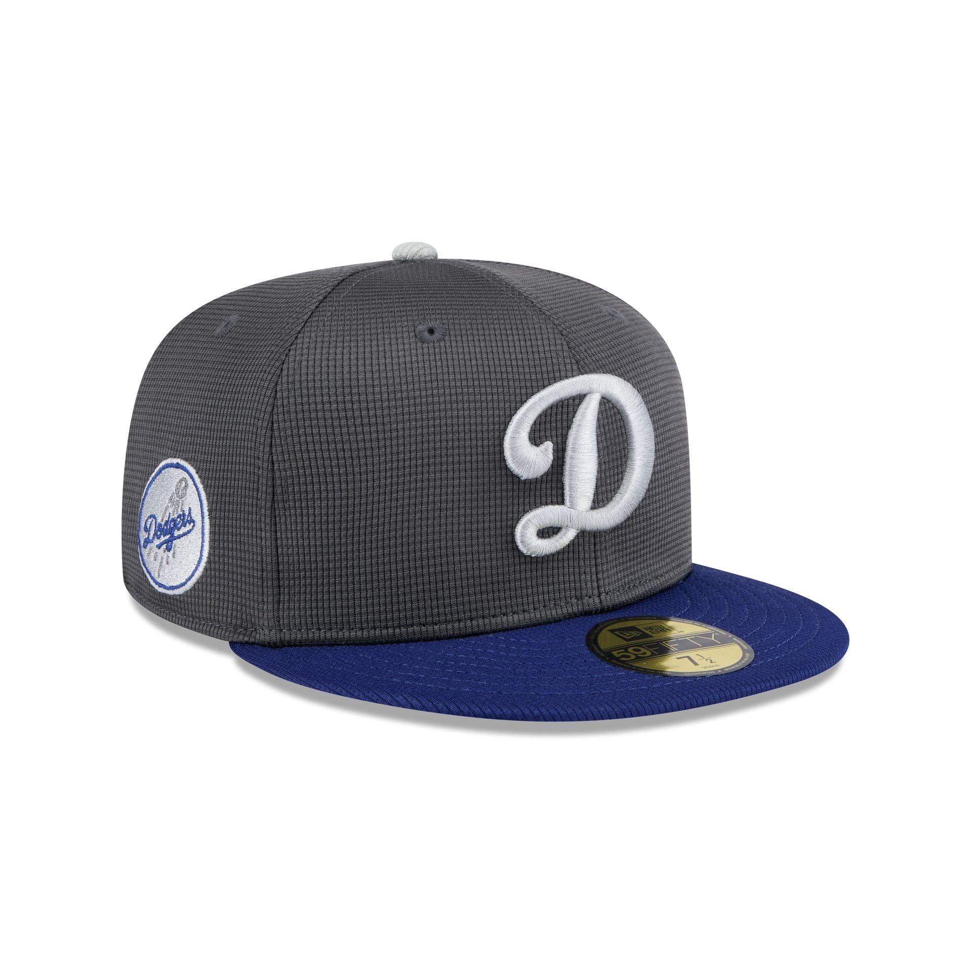 Los Angeles Dodgers 2025 Batting Practice Gray 59FIFTY Fitted Hat Male Product Image