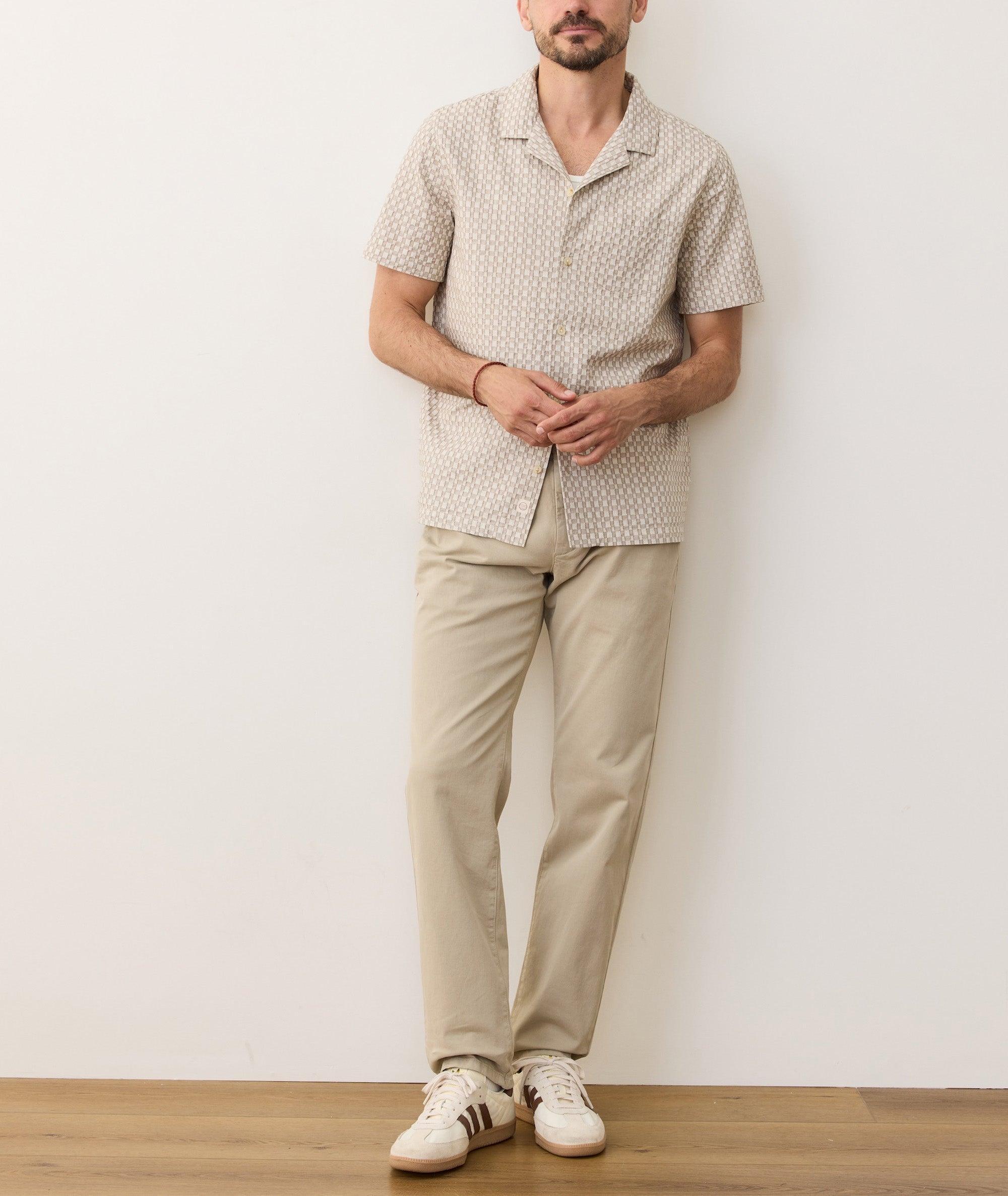 Landon Checkered Resort Shirt Product Image