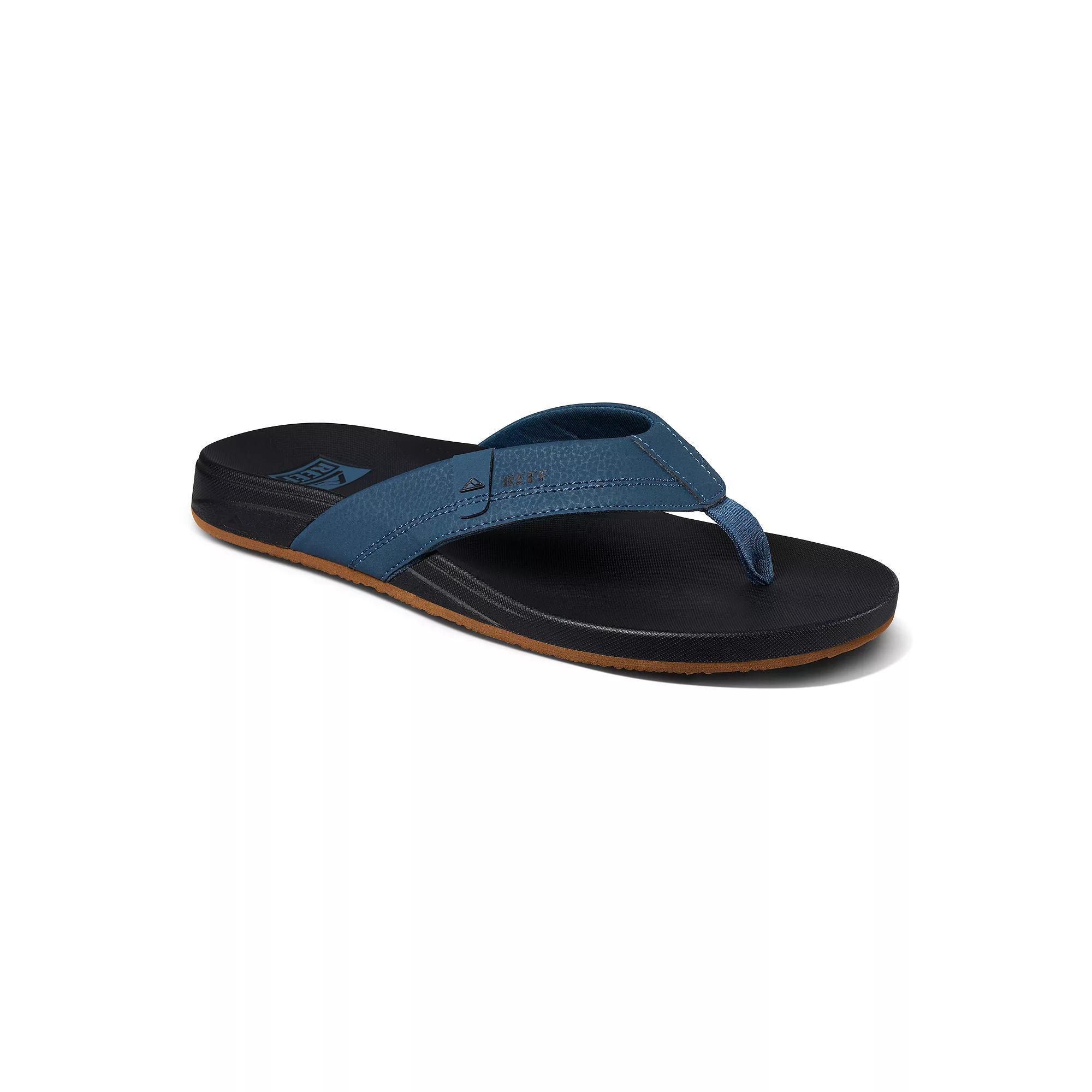 REEF Cushion Spring Men's Flip Flop Sandals, Size: 10, Orion Black Product Image