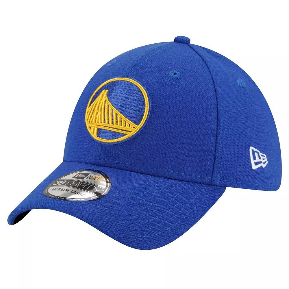 Men's New Era Royal Golden State Warriors Official Team Color 39THIRTY Flex Hat,  Product Image