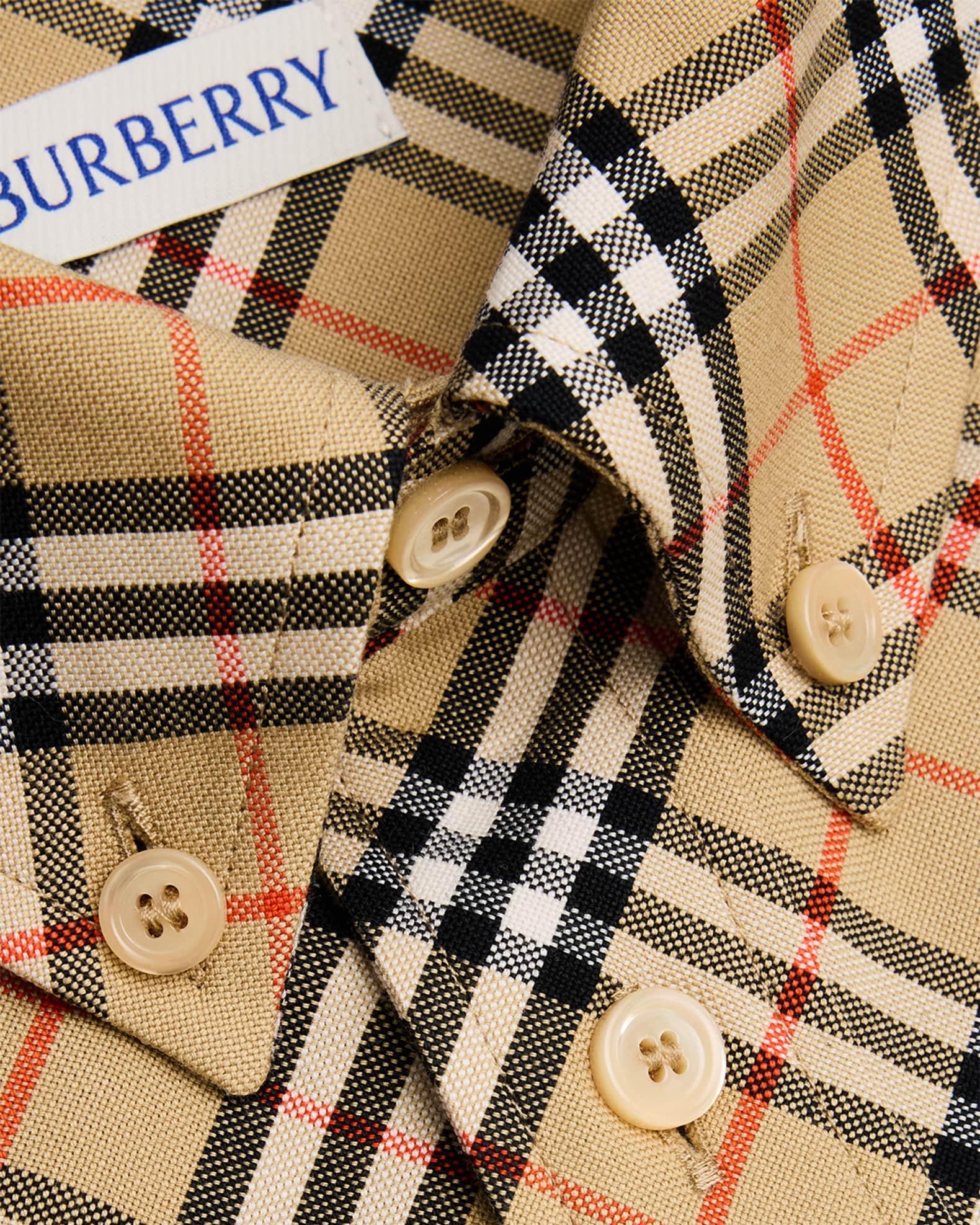 Men's Check Sport Shirt Product Image