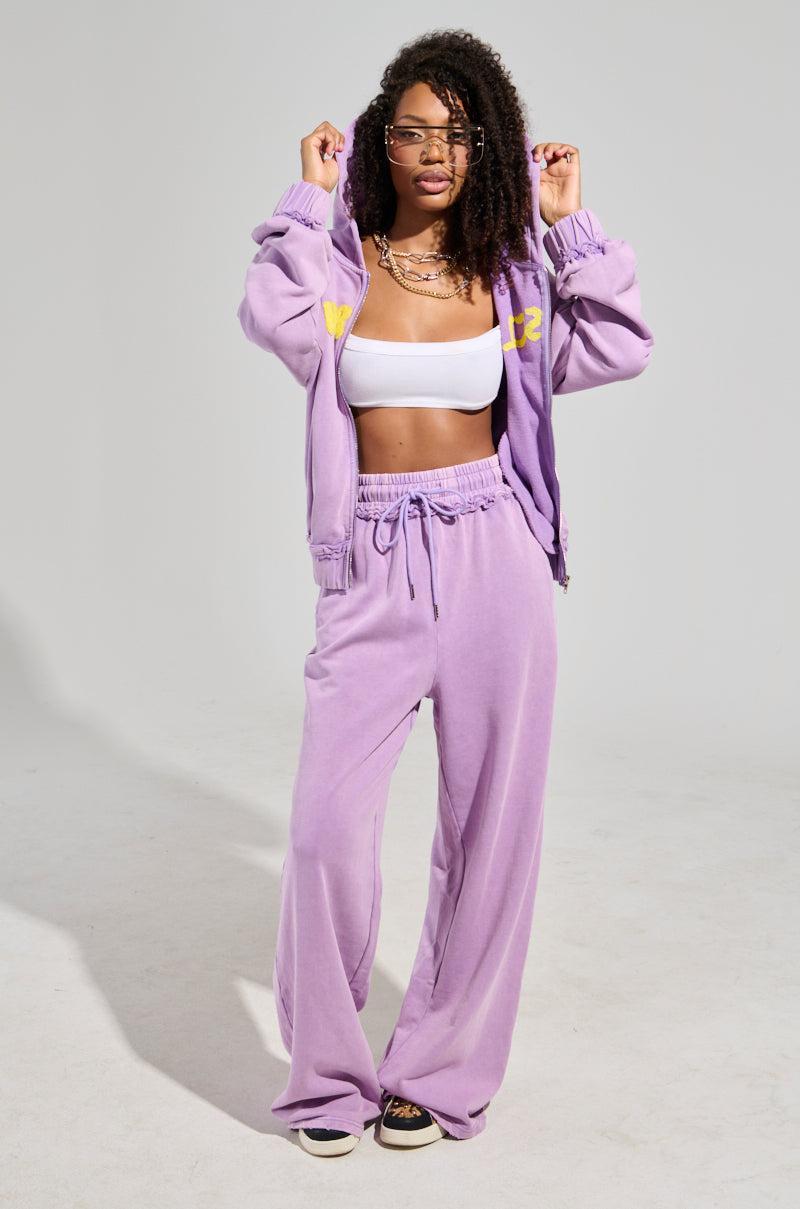 LOVERS CLUB WIDE LEG JOGGER Product Image