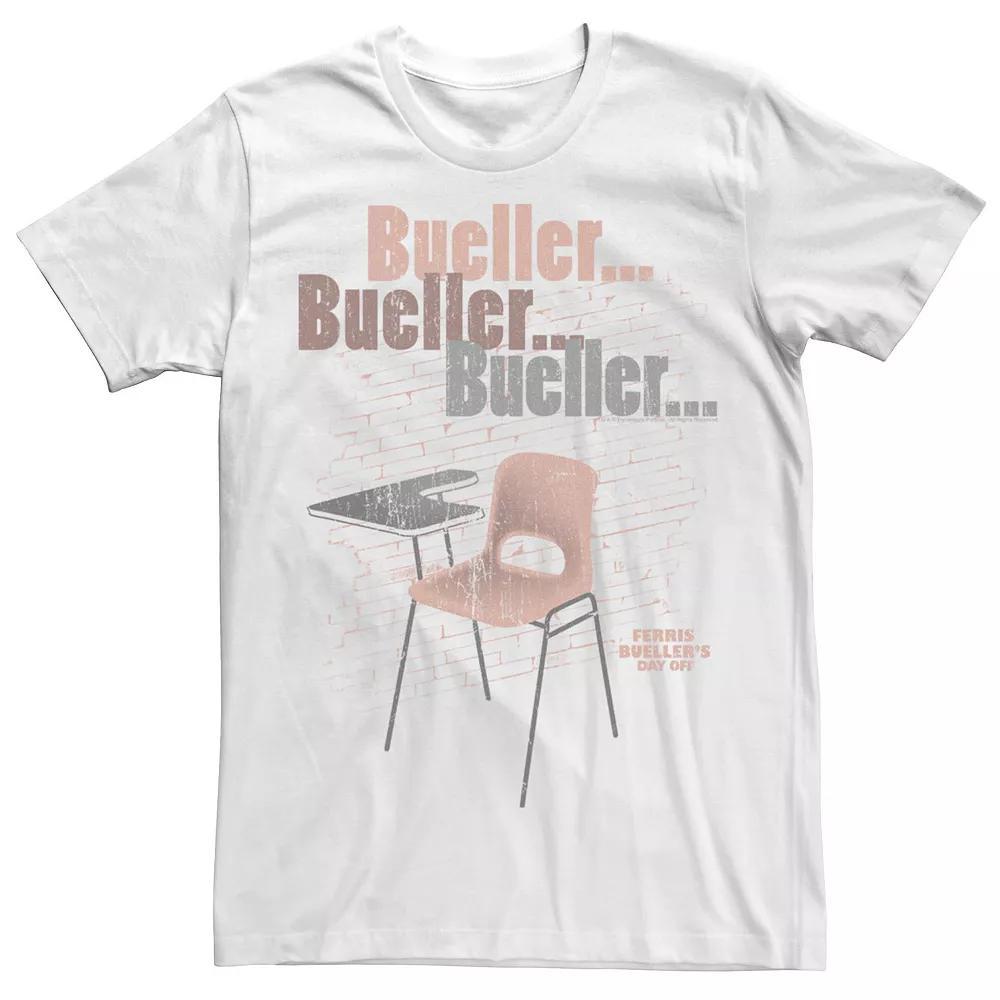 Men's Ferris Bueller's Day Off Empty Desk Tee,  Product Image