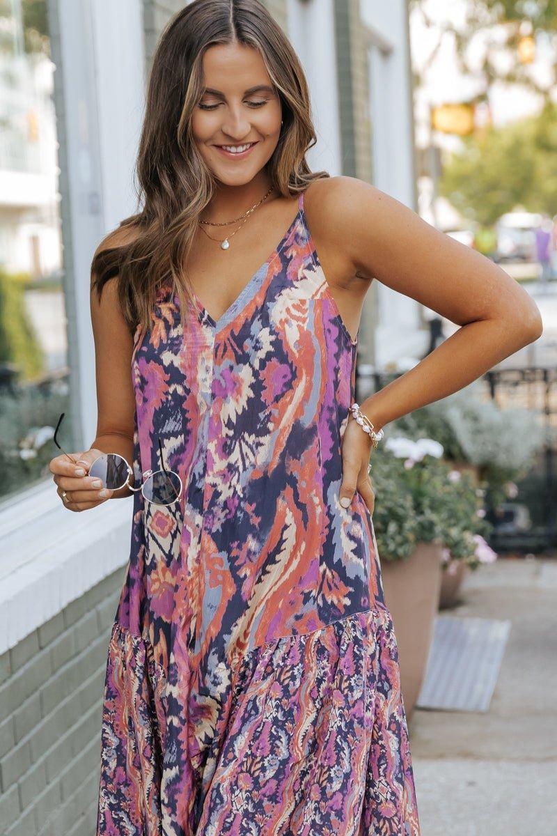 Free People Multi Print Everything And More Maxi Dress - FINAL SALE Product Image