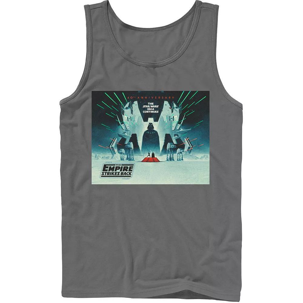 Men's Star Wars: The Empire Strikes Back 40th Anniversary Poster Tank Top,  Product Image