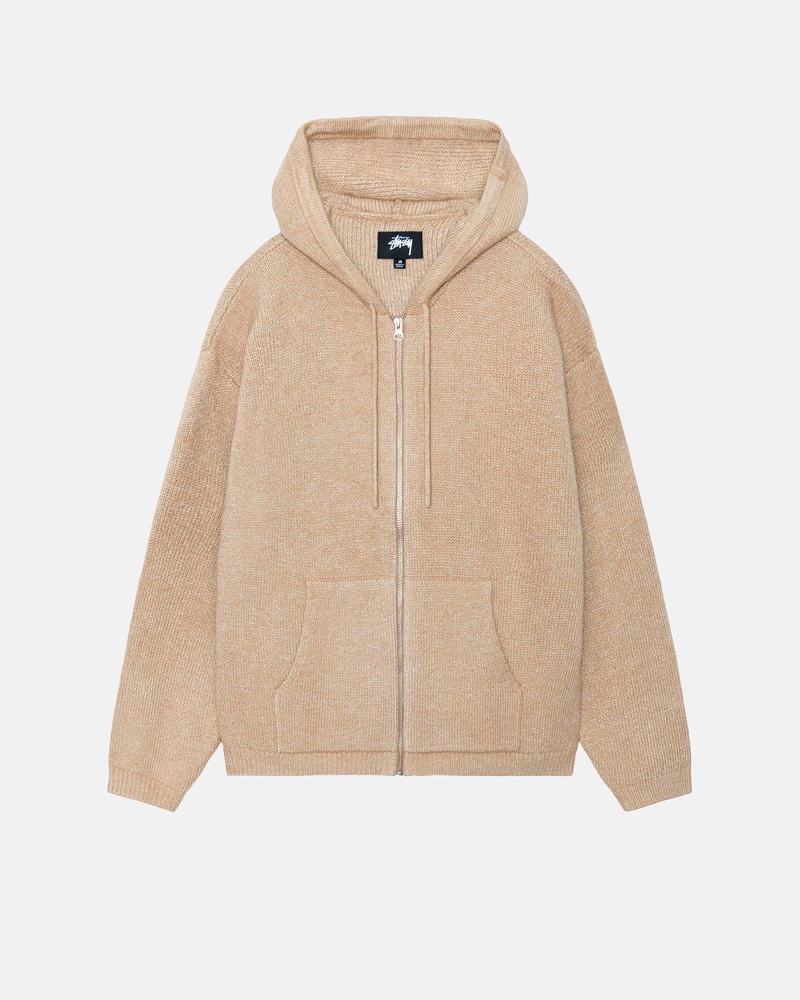 HOODED ZIP SWEATER Male Product Image