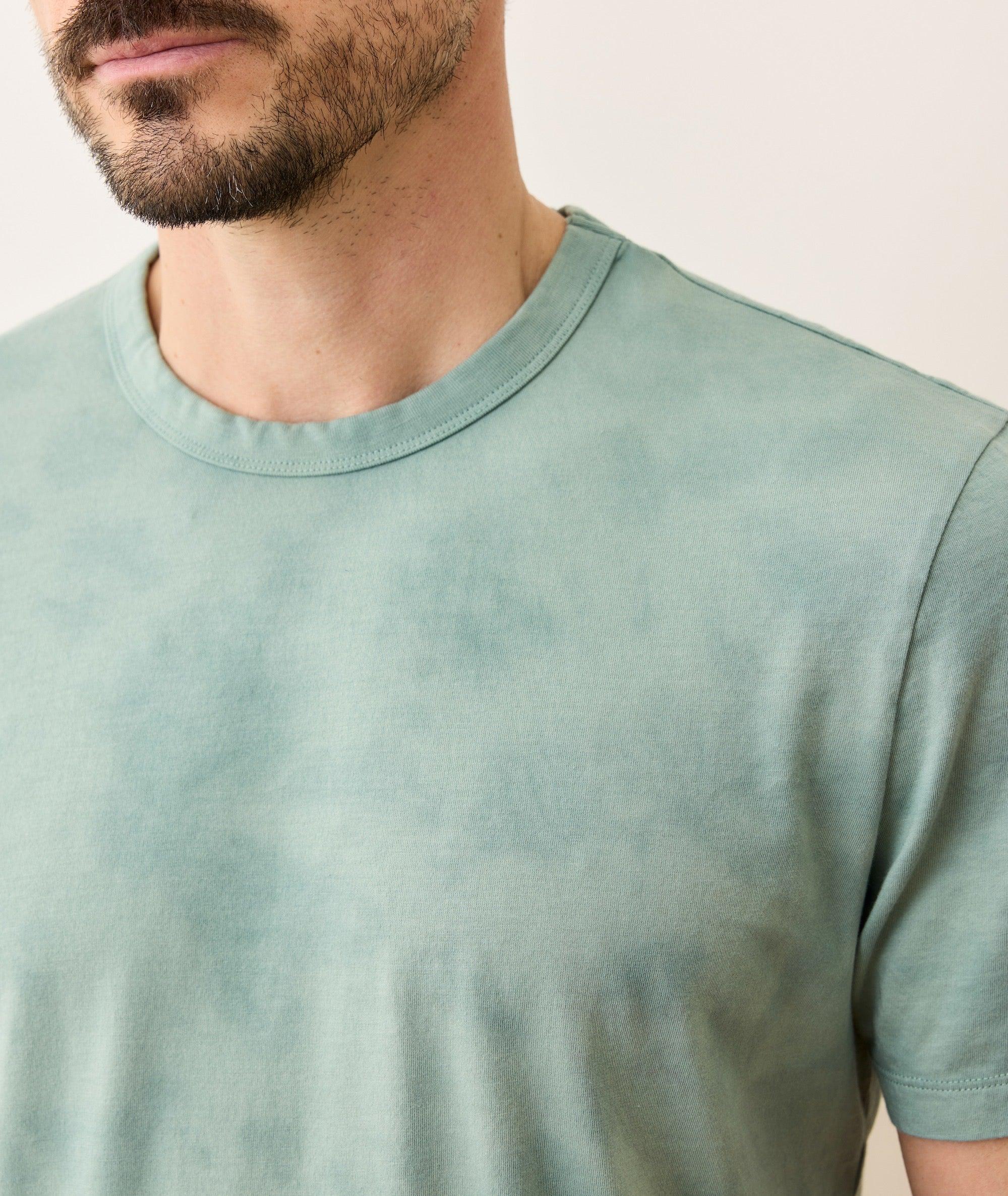 Saddle Hem Crew Tee Product Image