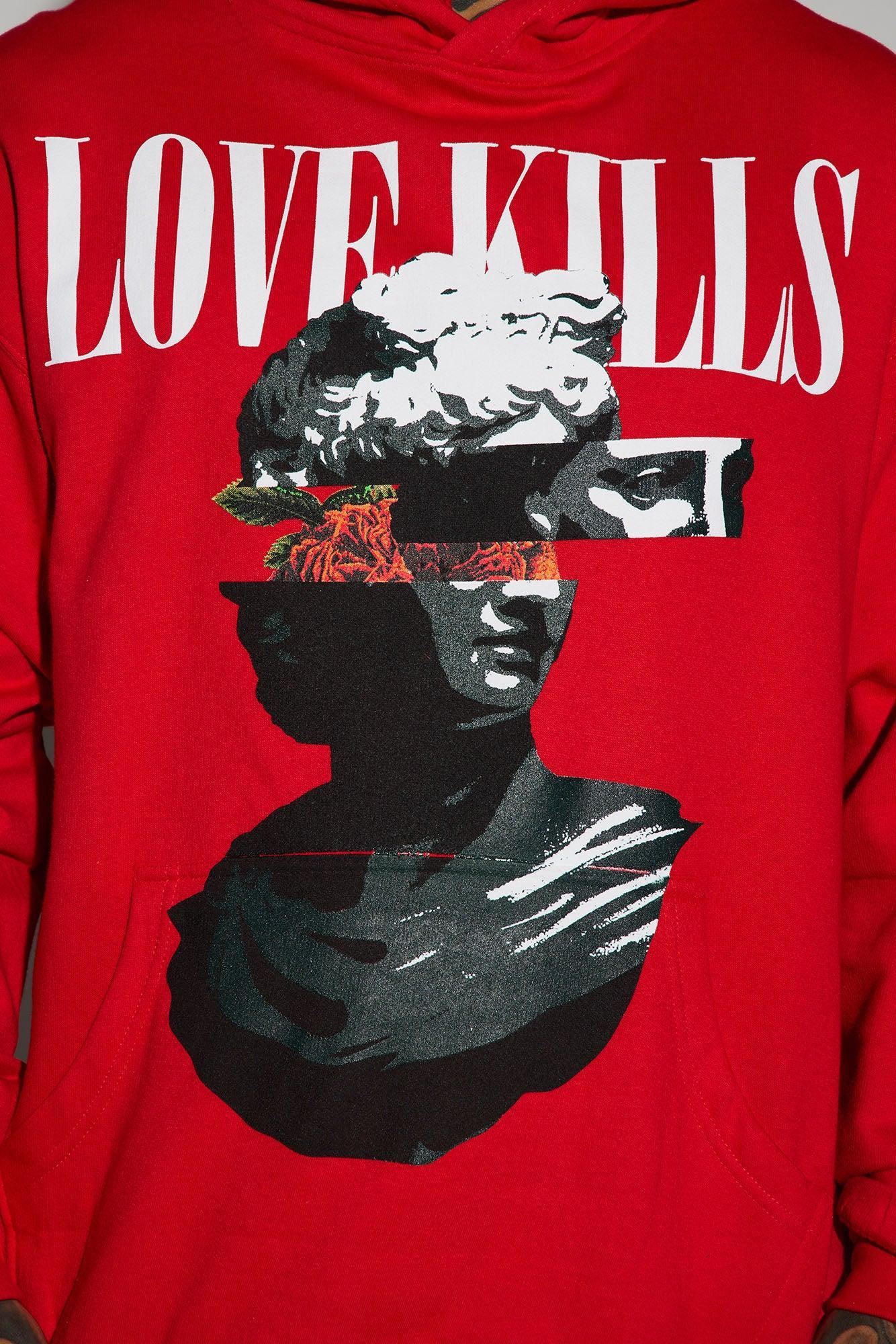 If Love Kills Hoodie - Red Product Image