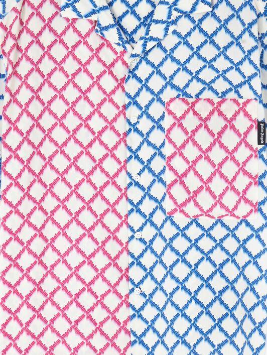 NET LOGO BOWLING SHIRT SS IVORY - MULTIC Product Image