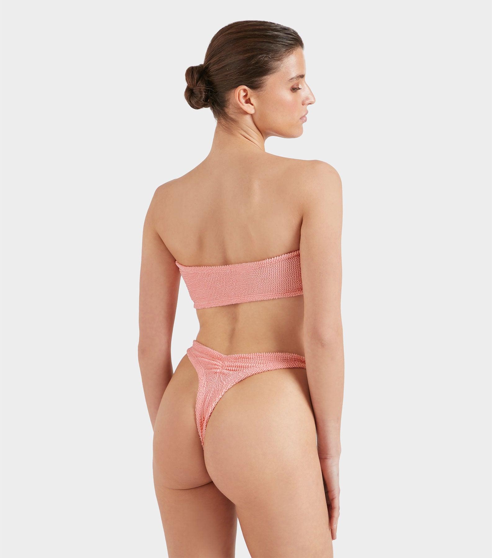 Brazilian Bikini Bottom - Peach Product Image
