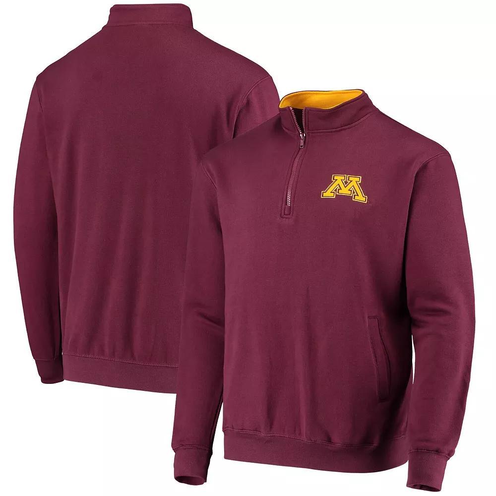 Men's Colosseum Maroon Minnesota Golden Gophers Tortugas Logo Quarter-Zip Jacket, Size: Small, Red Product Image