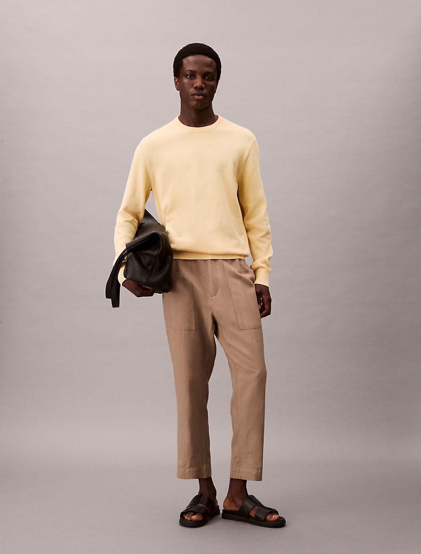 Smooth Cotton Sweater Product Image