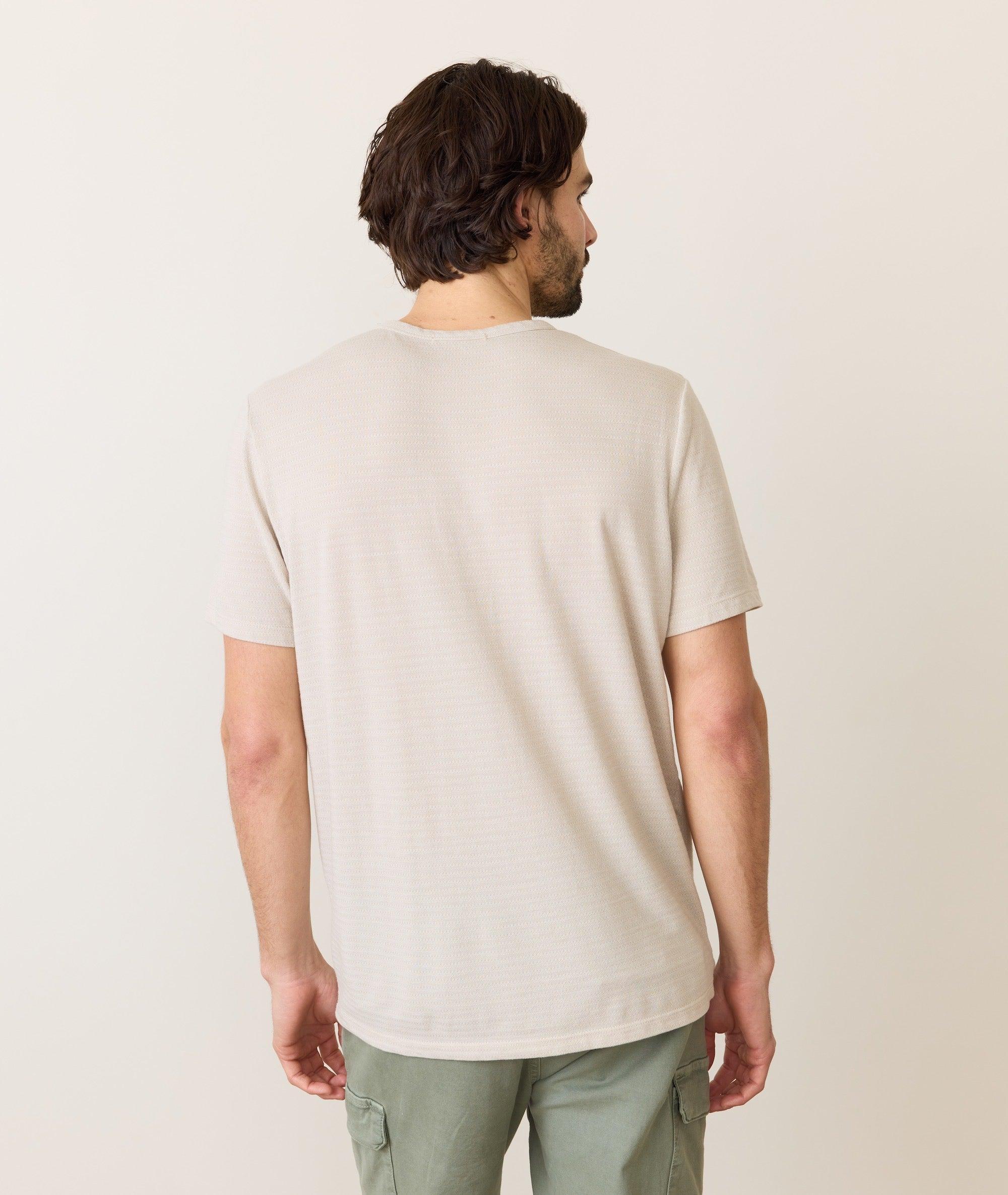 Signature Jacquard Crew Tee Product Image