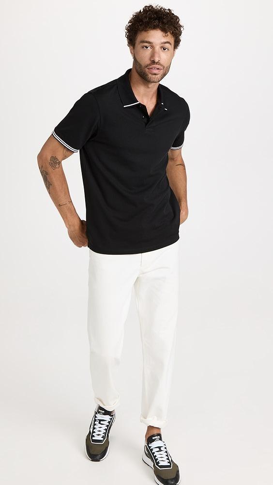 Club Monaco Tipped Collar Polo | Shopbop Product Image