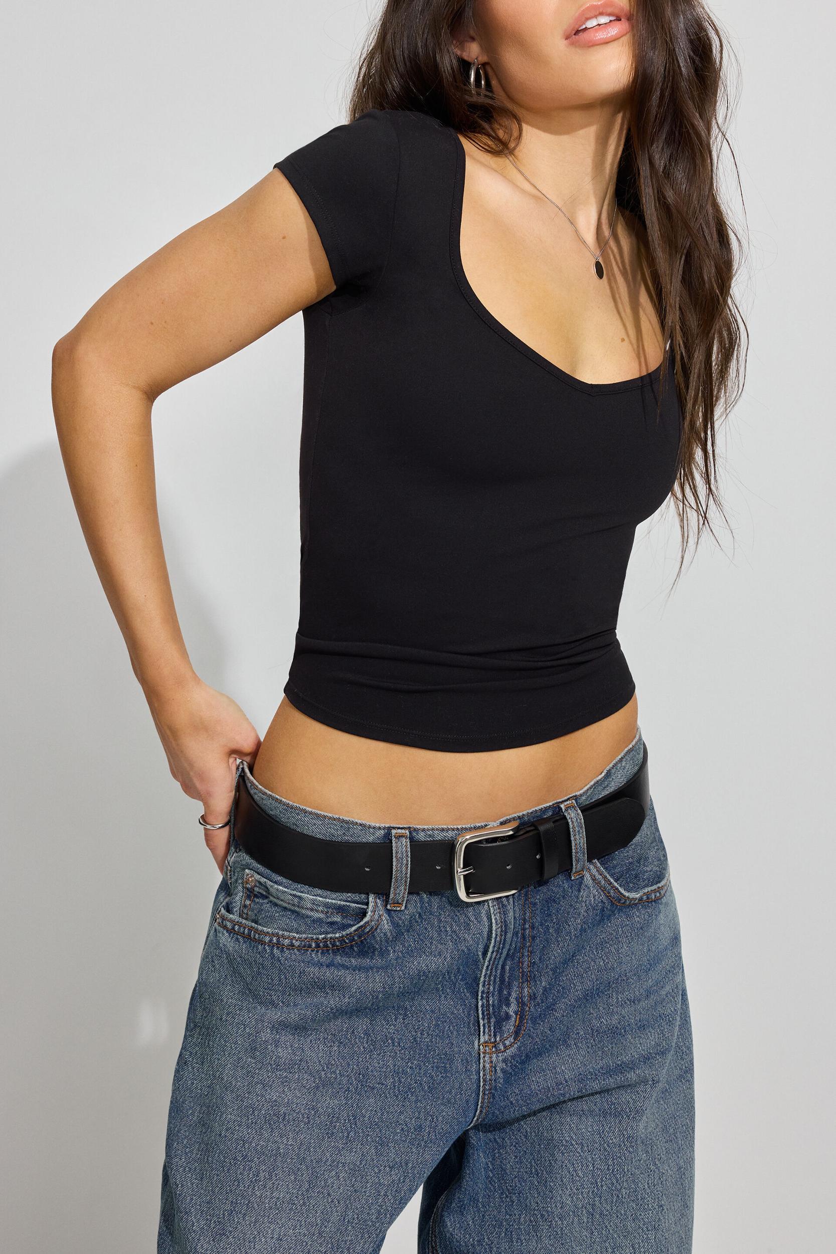 Sleek V-Neck Cami Top Product Image