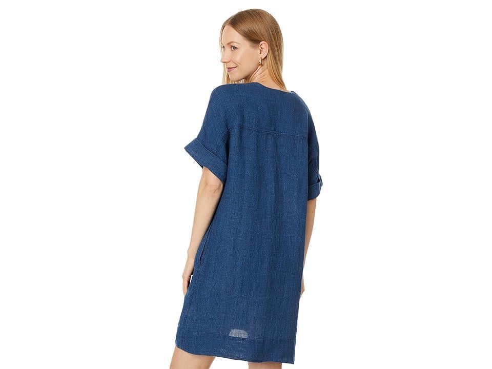 Faherty Sanibel Dress (Indigo) Women's Dress Product Image