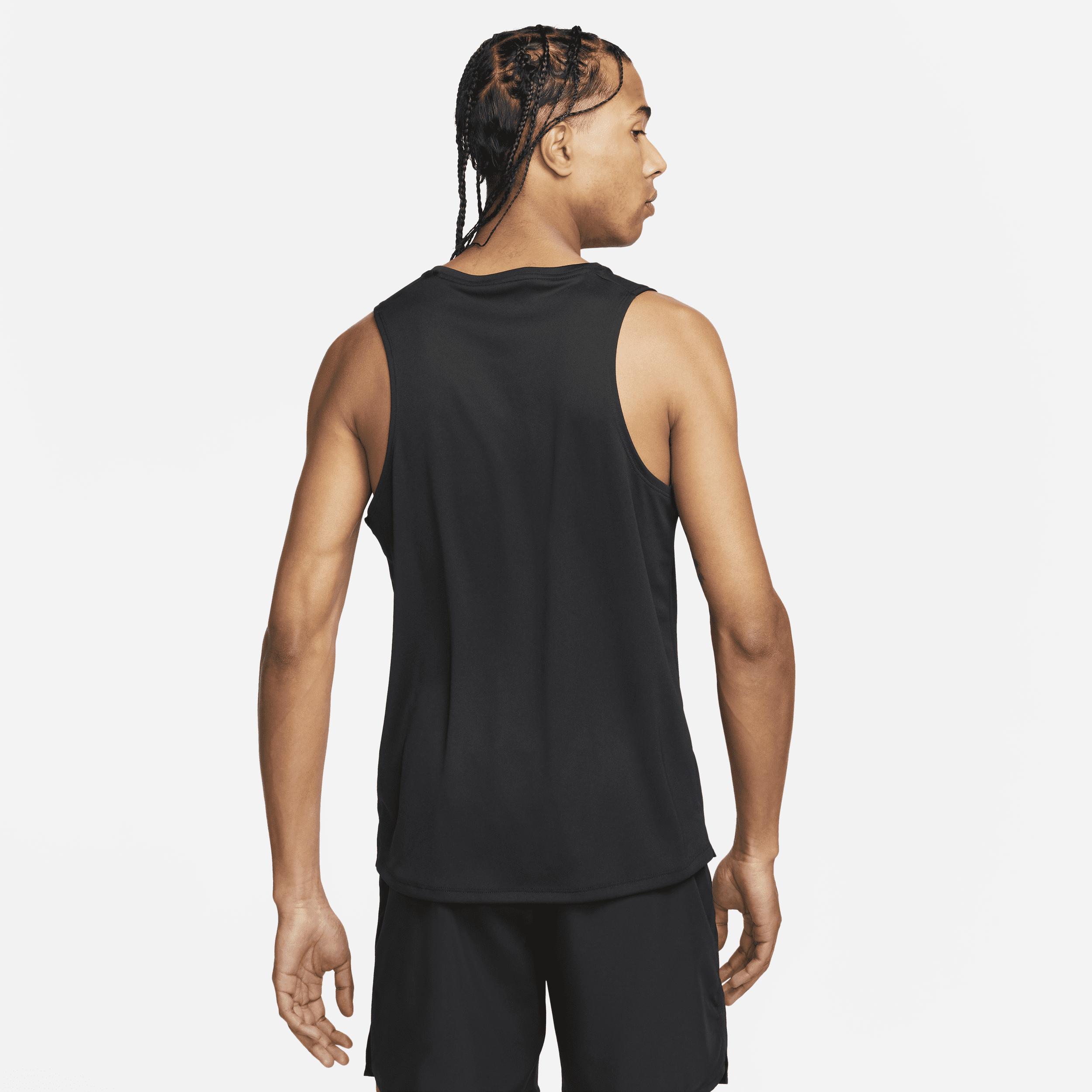 Nike Mens Miler Dri-FIT Running Tank Top | DV9321-010 Product Image