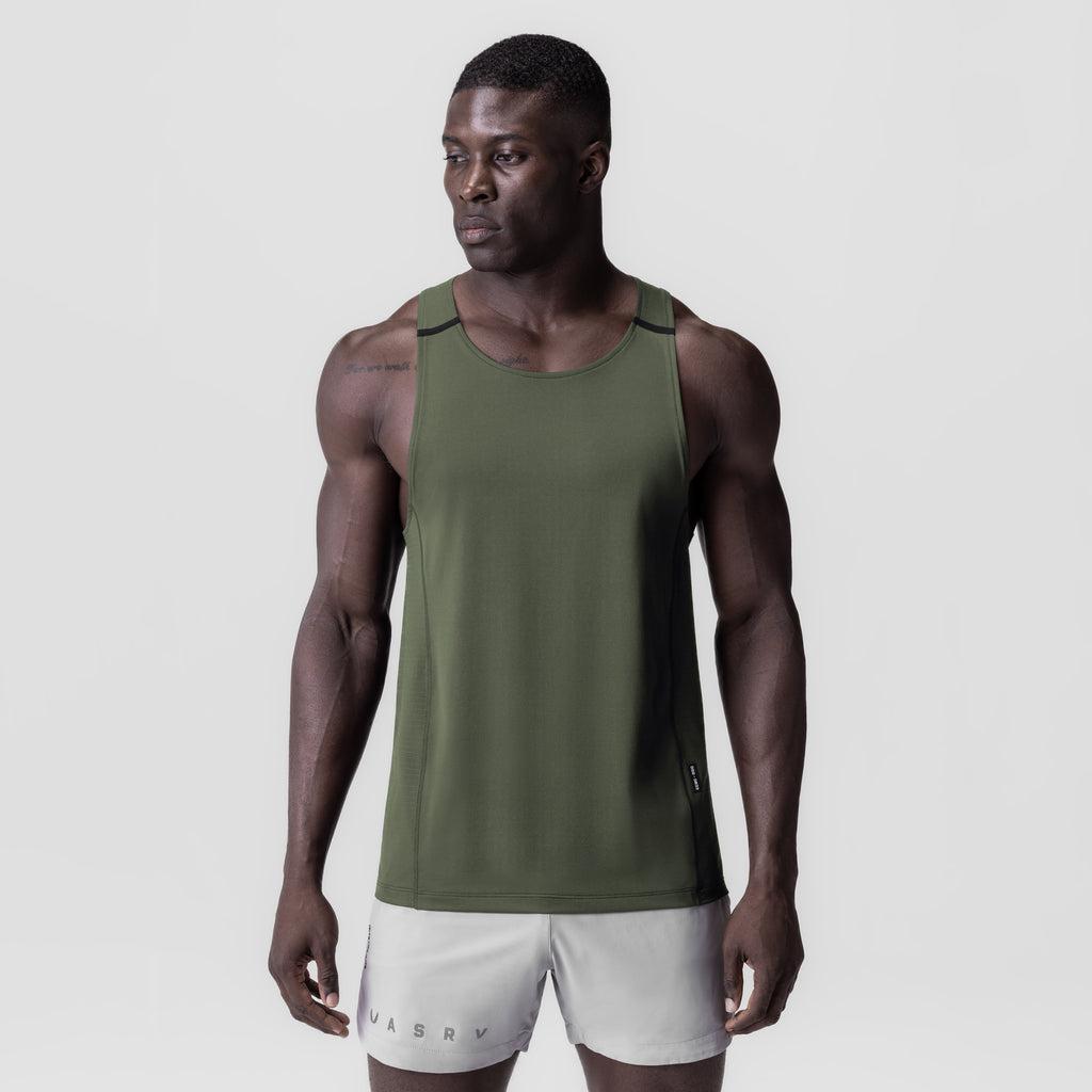 0833. 3D-Lite® 2.0 Lycra® Pro Singlet - Olive Product Image