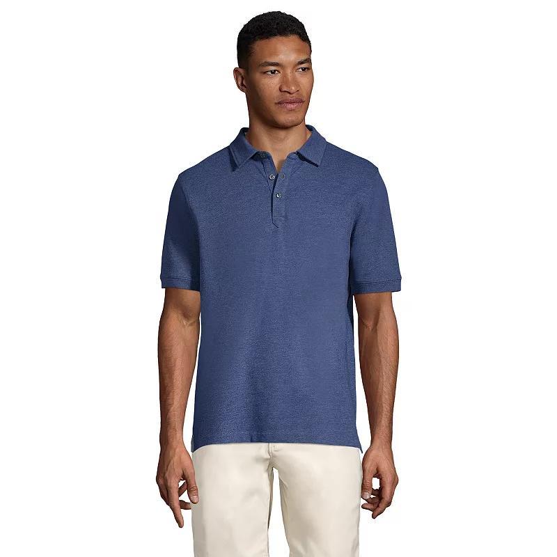 Lands End Mens CoolMax Mesh Short Sleeve Polo Shirt Product Image