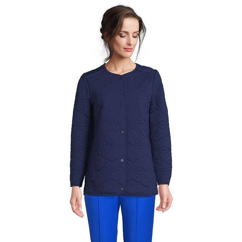 Women's Lands' End Insulated Cotton Long Jacket,  Product Image