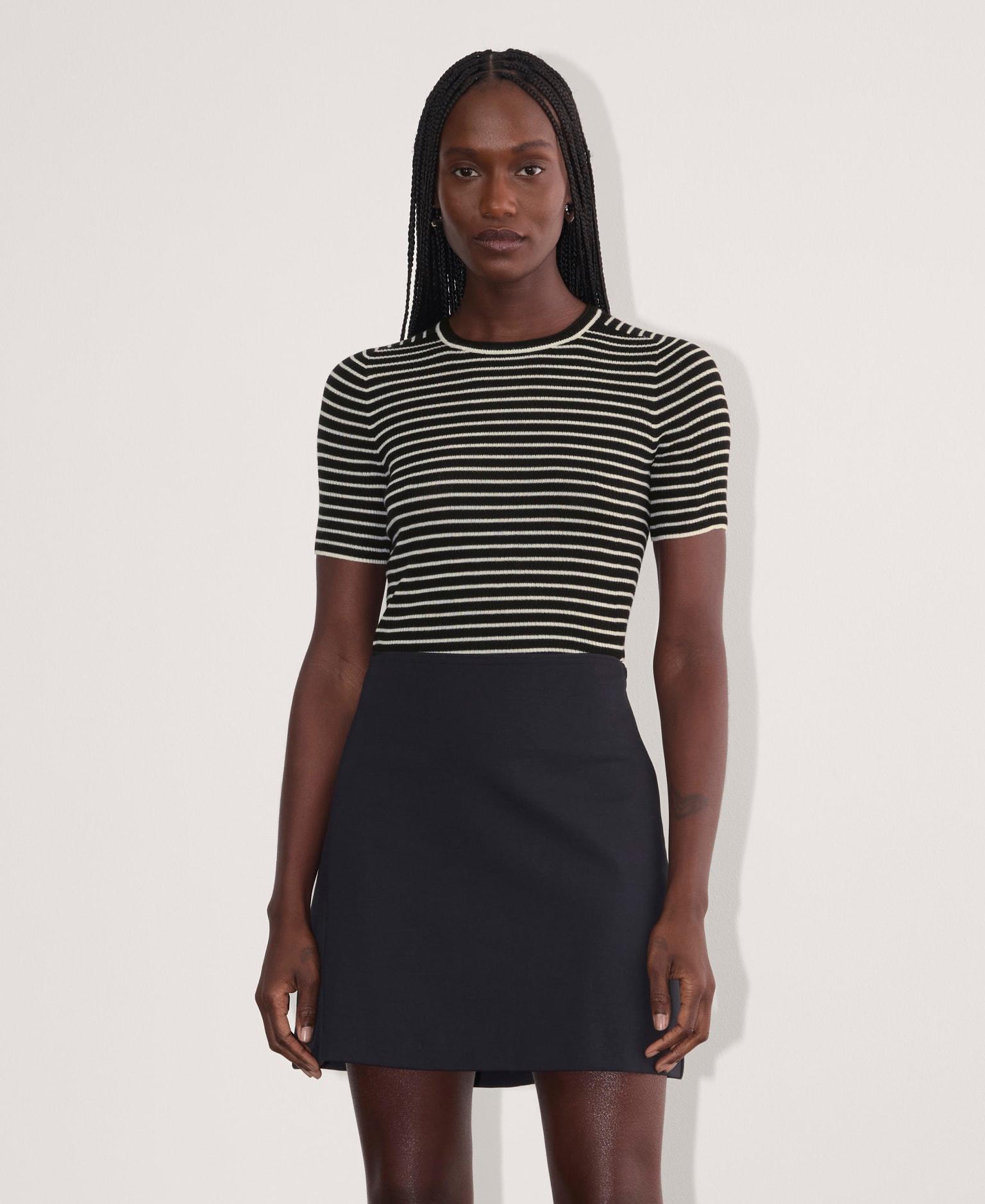 Womens Sweater T-Shirt in Ultrasoft Merino by Everlane Product Image